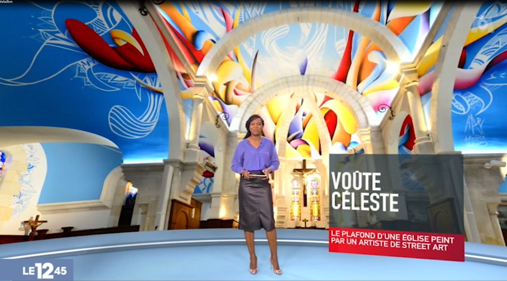 m6 tv street art church