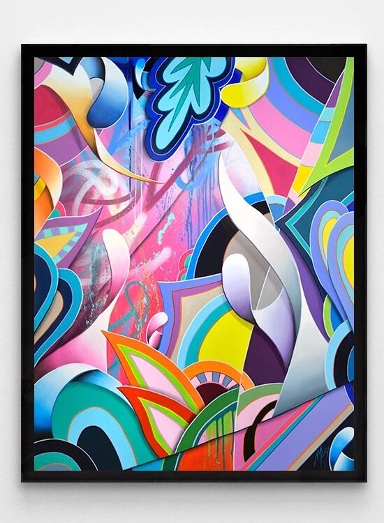 Abstract contemporary painting