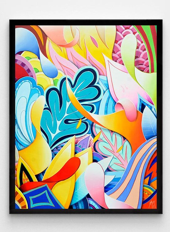 colorul abstract painting