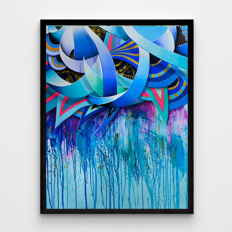 Dripping peinture abstraite
