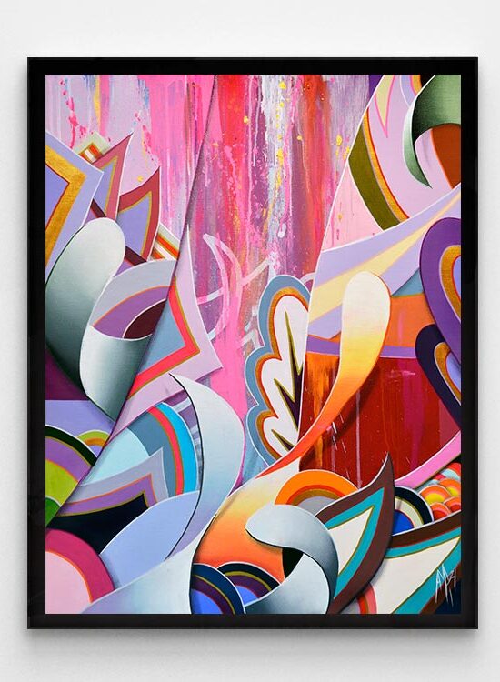Abstract contemporary painting