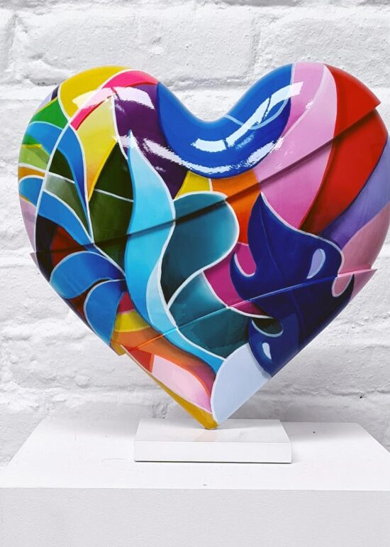 Heart sculpture - 30 cm High