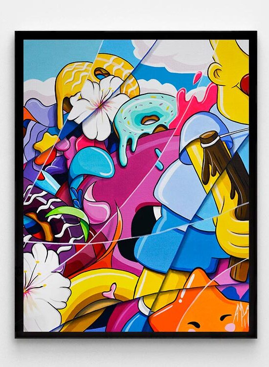 pop art simpson tribute
