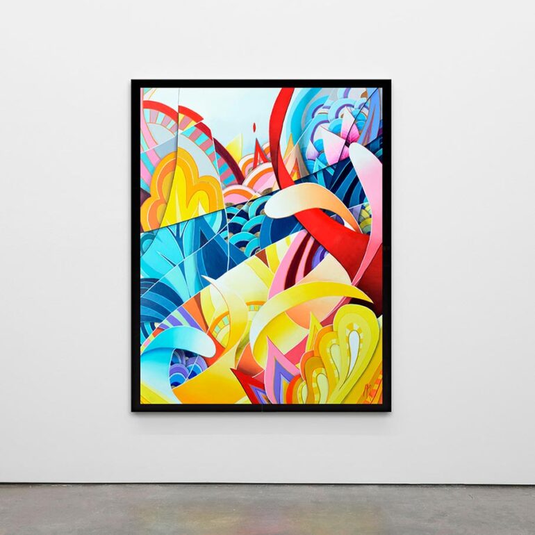 colorul abstract painting