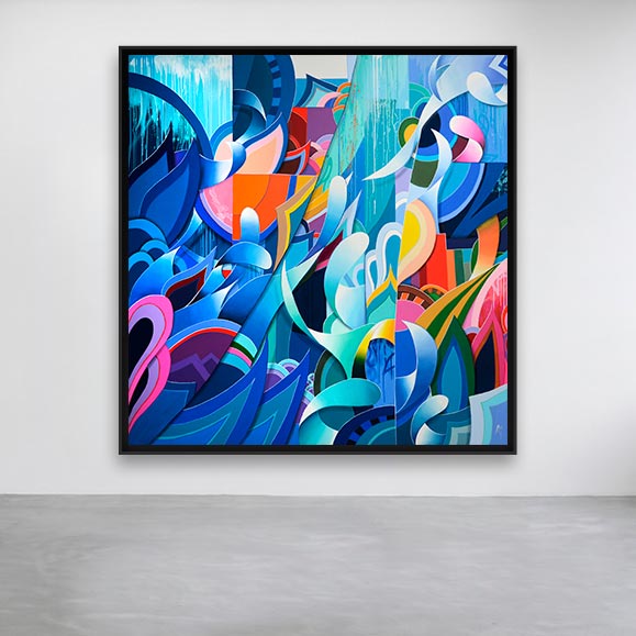 colorul abstract painting